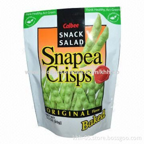 Vegetables Food Pouch with Zipper and 80mm Thickness, Suitable for Home and Shopping